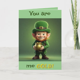 Cartes Pour Fêtes Annuelles Vous êtes My Gold St. Patrick's Day Card