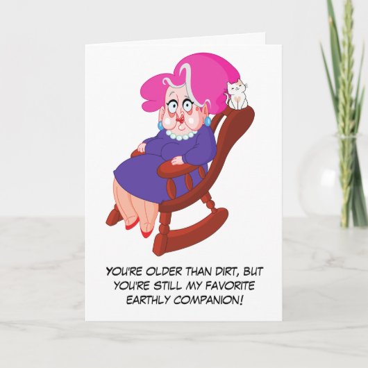 Cartes Pour Fêtes Annuelles Vous êtes plus vieux que la Saint Valentin (Devant)