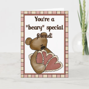 Cartes Pour Fêtes Annuelles Vous êtes un ami spécial de la bière Valentine's D