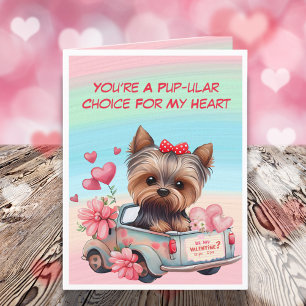 Cartes Pour Fêtes Annuelles Vous êtes un choix populaire pour mon chien de cœu