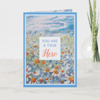 Cartes Pour Fêtes Annuelles Vous Êtes Un Travailleur Indispensable En Héros