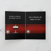 Cartes Pour Fêtes Annuelles Vous manquer à Noël (Intérieur)