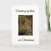 CARTES POUR FÊTES ANNUELLES VOUS MANQUEZ AMIS À NOËL (Devant)