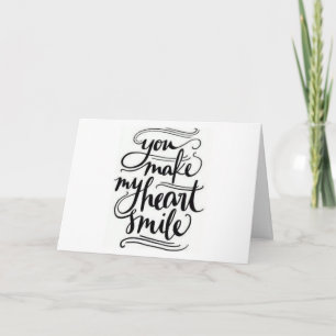 CARTES POUR FÊTES ANNUELLES VOUS RENDEZ MON **COEUR HEUREUX** JOYEUX NOËL