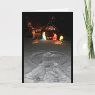Cartes Pour Fêtes Annuelles Vous souhaitant Noël béni