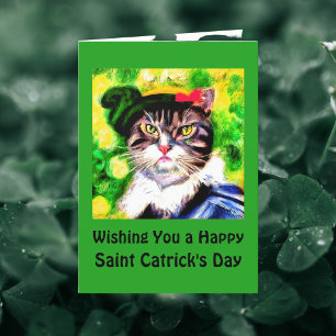 Cartes Pour Fêtes Annuelles Vous souhaitant un joyeux Saint Catrick's Day Drôl