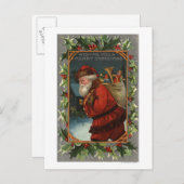 Cartes Pour Fêtes Annuelles Vous souhaitant une joyeuse marche de (Devant / Derrière)