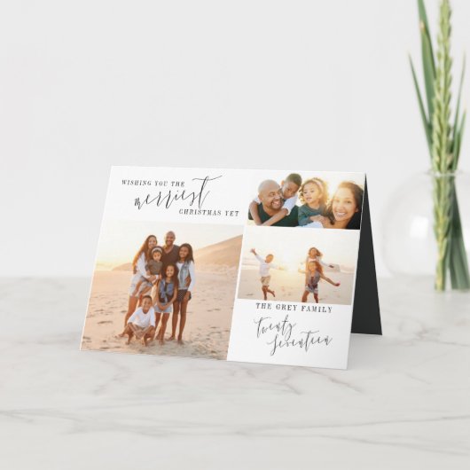 CARTES POUR FÊTES ANNUELLES VOUS SOUHAITEZ ENCORE LE PLUS JOLI NOËL (Devant)