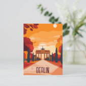 Cartes Pour Fêtes Annuelles Voyage à Berlin (Debout devant)