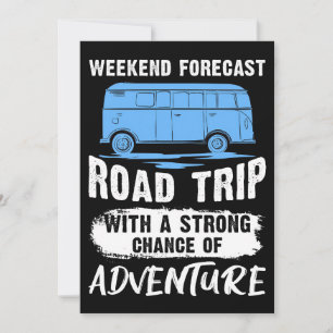 Cartes Pour Fêtes Annuelles Voyage Art Road Trip Et Aventure
