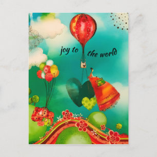 Cartes Pour Fêtes Annuelles Voyage de vacances vintage aquarelle