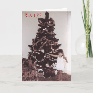 Cartes Pour Fêtes Annuelles Vraiment, Père Noël ? !