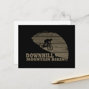 Cartes Pour Fêtes Annuelles VTT Downhill Vélos de Montagne