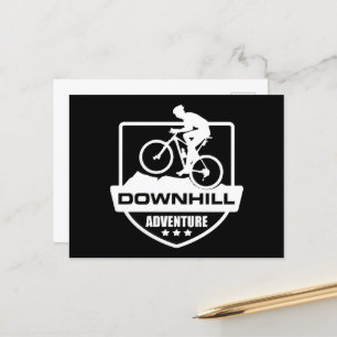 Cartes Pour Fêtes Annuelles VTT en descente