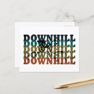 Cartes Pour Fêtes Annuelles VTT en descente