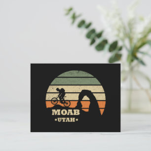 Cartes Pour Fêtes Annuelles VTT Moab vélo tout terrain