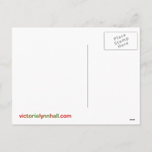 Cartes Pour Fêtes Annuelles Vue de père Noël (Dos)