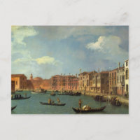 Vue du canal de Santa Chiara, Venise