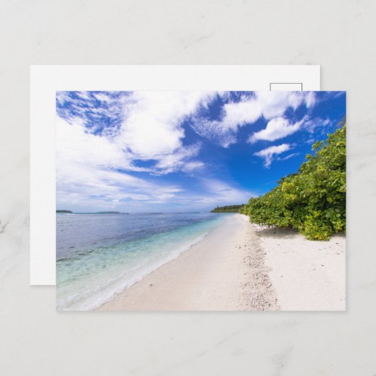 Cartes Pour Fêtes Annuelles Vue océan (Devant / Derrière)