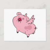 Cartes Pour Fêtes Annuelles Waddles Gravity Falls Volant (Devant)