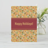 Cartes Pour Fêtes Annuelles Warm & Cozy Christmas Card (Debout devant)