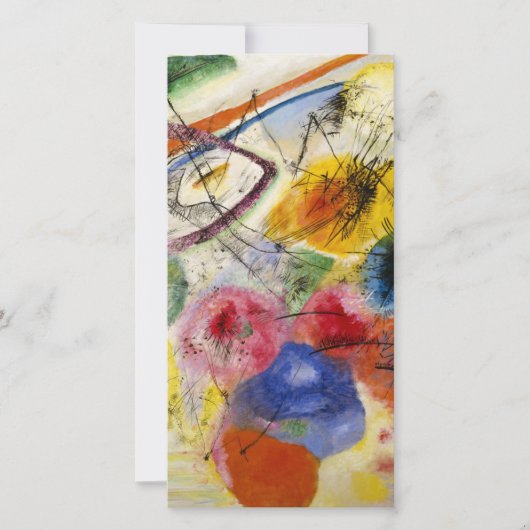 Cartes Pour Fêtes Annuelles Wassily Kandinsky - Lignes noires (Devant)