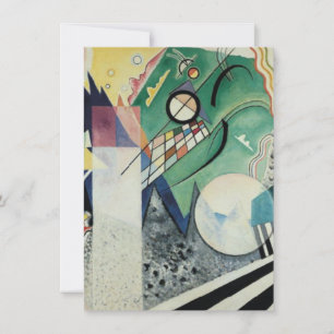 Cartes Pour Fêtes Annuelles Wassily Kandinsky Open Green
