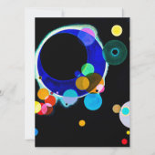 Cartes Pour Fêtes Annuelles Wassily Kandinsky - Plusieurs cercles (Devant)