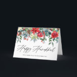 Cartes Pour Fêtes Annuelles Watercolor Festive Floral Garland Happy Hanoukka<br><div class="desc">Watercolor Festive Floral Garland Happy Hanoukka Card | Envoyez vos salutations Hanoukka à votre famille et à vos amis avec cette carte Hanoukka florale. Il présente des illustrations d'aquarelle rose, poinsettias, hollies, aiguilles de pin, pinecones et autres accents festifs. Personnalisez cette carte de vacances botanique en ajoutant vos propres textes...</div>