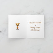 Cartes Pour Fêtes Annuelles Wayne Deer (Intérieur)