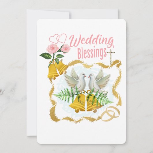 Cartes Pour Fêtes Annuelles Wedding Blessings (Devant)