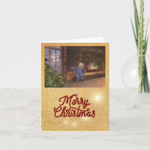 Cartes Pour Fêtes Annuelles Weihnachtsabend