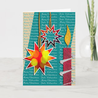 Cartes Pour Fêtes Annuelles Weihnachtsgrußkarte