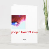 Cartes Pour Fêtes Annuelles Weimaraner Valentine (Dos)