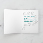 Cartes Pour Fêtes Annuelles Welsh Corgi Cadeaux de la Saint-Valentin (Intérieur)