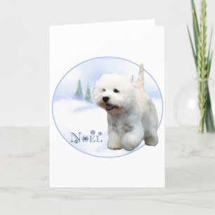 Cartes Pour Fêtes Annuelles West Highland White Terrier Noel