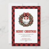 Cartes Pour Fêtes Annuelles Western Christmas card cowboy country theme (Devant)