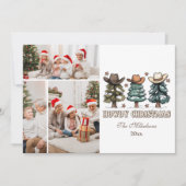 Cartes Pour Fêtes Annuelles Western Howdy Christmas 3 photo (Devant)