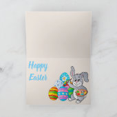 Cartes Pour Fêtes Annuelles Westie Joyeuses Pâques 2 (Intérieur)