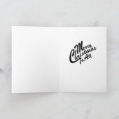 Cartes Pour Fêtes Annuelles Westie Qu'il neige (Intérieur)