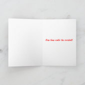 Cartes Pour Fêtes Annuelles Westie Valentine Card (Intérieur)