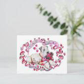 Cartes Pour Fêtes Annuelles Wheate Valentine (Debout devant)