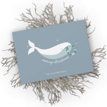 Whimsal Christmas Flat Holiday Card