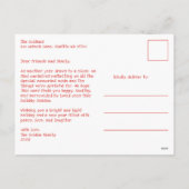 Cartes Pour Fêtes Annuelles Whimsical Christmas Cute Custom Arch PHOTO (Dos)