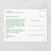 Cartes Pour Fêtes Annuelles Whimsical Christmas Cute Custom Arch PHOTO (Dos)