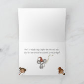 Cartes Pour Fêtes Annuelles Whimsical Midnight Magic New Year Greeting Card (Intérieur)