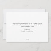 Cartes Pour Fêtes Annuelles Whimsy Script Happy Howlidays Chien 5 Photo Collag (Dos)