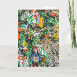 Cartes Pour Fêtes Annuelles Wicker Reindeer Christmas Card