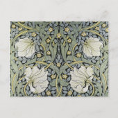 Cartes Pour Fêtes Annuelles William Morris - Design Motif Pimpernel (Devant)