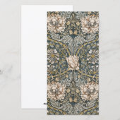 Cartes Pour Fêtes Annuelles William Morris - L'Art De William Morris (Devant / Derrière)